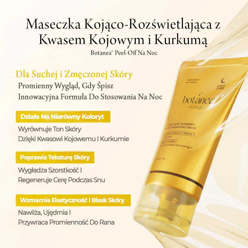 Kolagenowa Maseczka z Kwasem Kojowym Botanea™